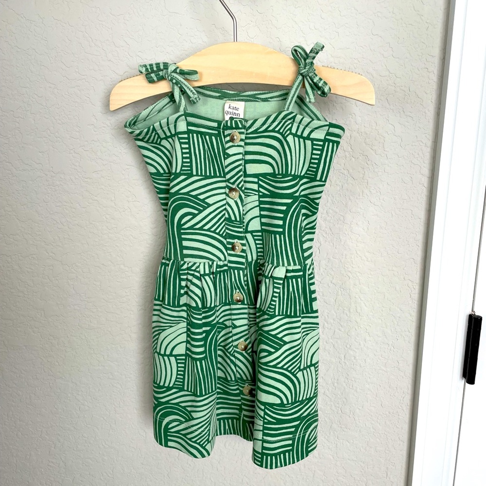 KateQuinn spaghetti strap dress NWT 18/24m